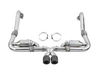 DesignTek 阀门控制中尾段排气系统，适用于保时捷 718 Boxster / Cayman - 116290-03 - 55-PS120V